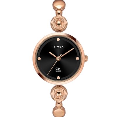 Timex Women Stainless Steel Bracelet Style Straps Analogue Watch TWEL18203