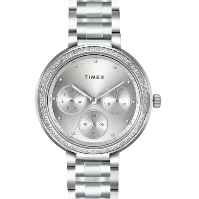 Timex Women Water Resistance Stainless Steel Analogue Watch TW000Z300