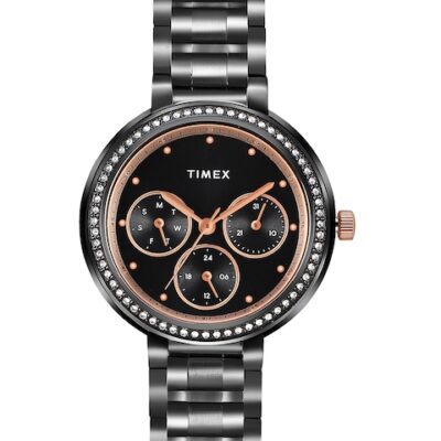 Timex Women Water Resistance Stainless Steel Multi Function Analogue Watch TW000Z304