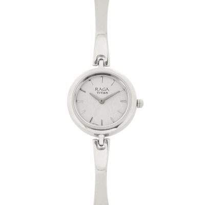 Titan Raga Women Silver-Toned Dial Watch...