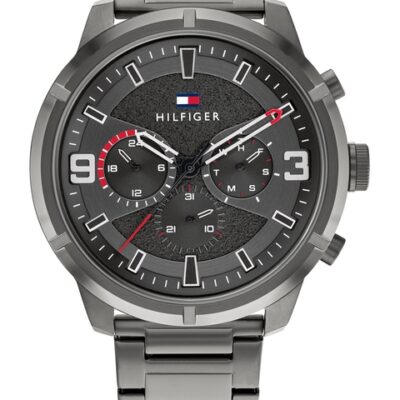 Tommy Hilfiger Men Dial & Stainless Steel Bracelet Style Straps Analogue Watch TH1792071