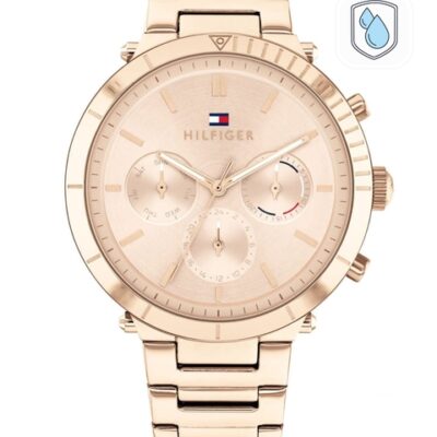 Tommy Hilfiger Women Gold-Toned Dial &#0...